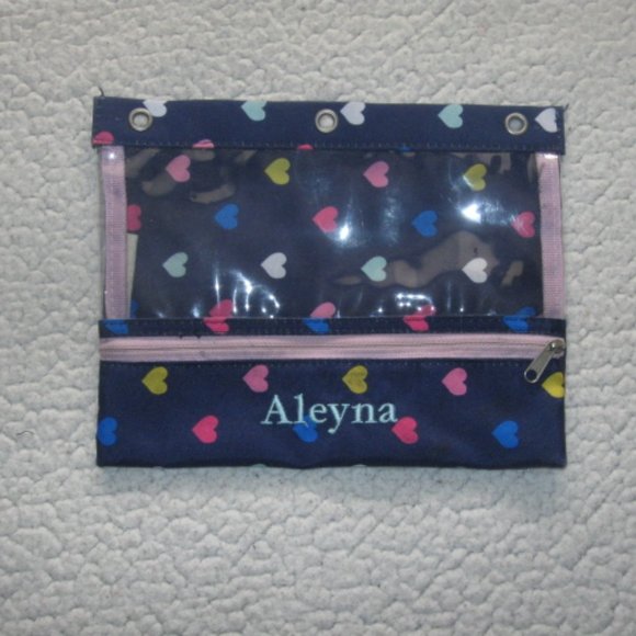 Girls Pottery Barn Kids "Aleyna" Pencil Case - Picture 1 of 5